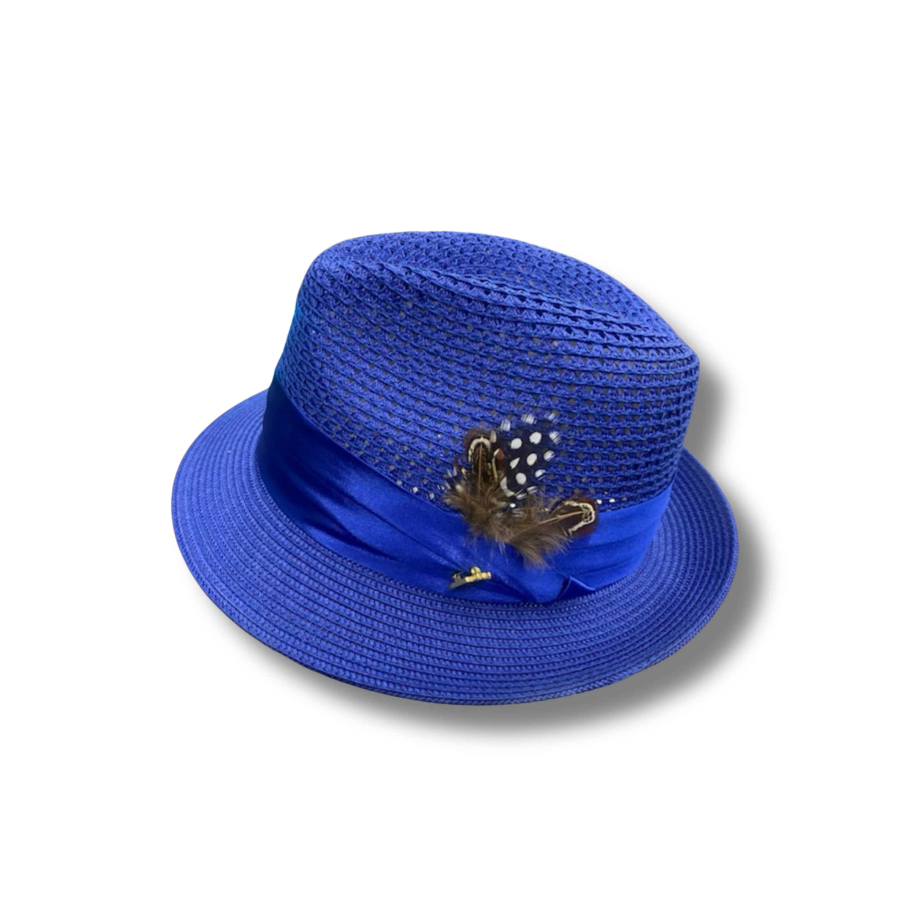 Ventilated Crown Straw Fedora