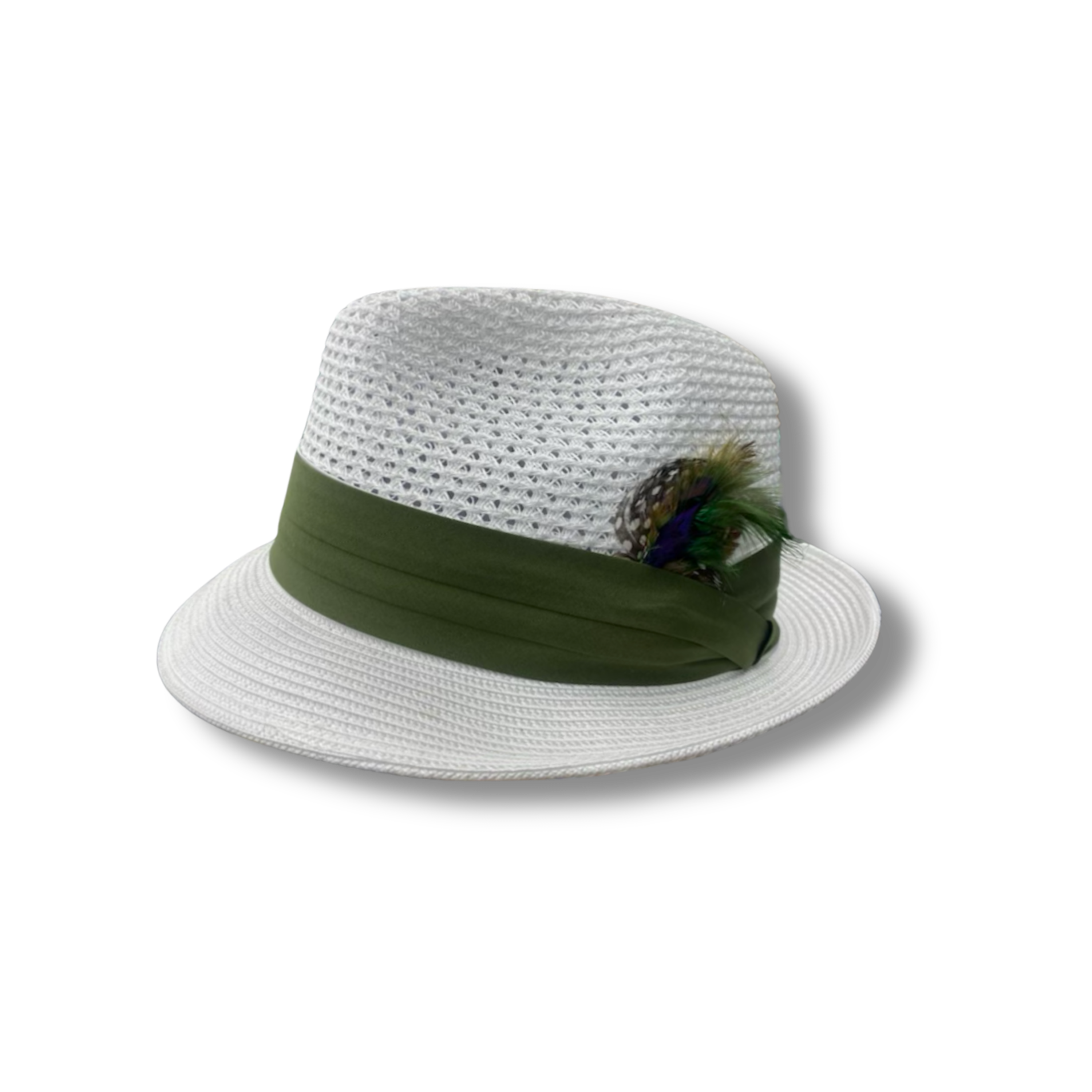 Ventilated Crown Straw Fedora
